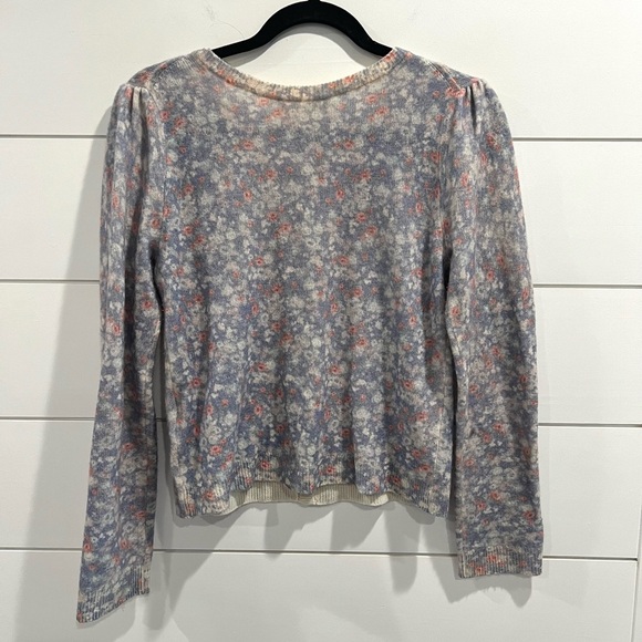 Loveshackfancy Simona blue floral cardigan - Picture 8 of 8